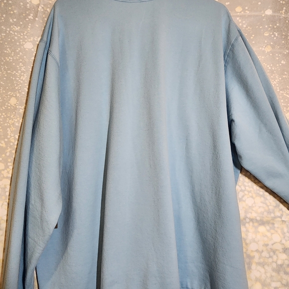 SSPC#03-NWT Eddie Bauer Mr. LS Everyday Fleece Sweatshirt 2XL 30"p2p - Picture 5 of 5